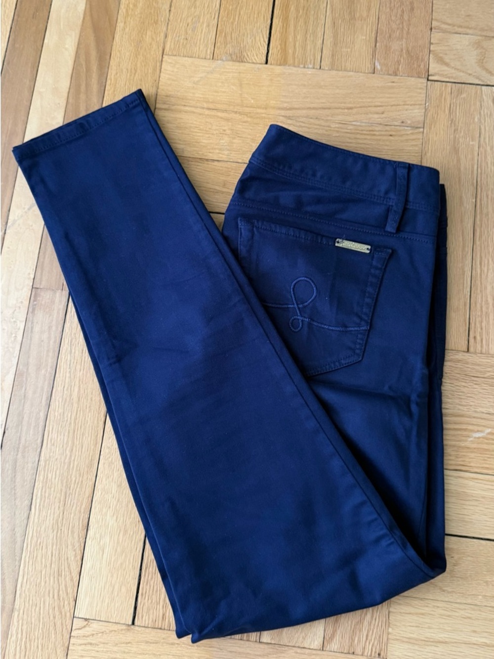 Lilly Pulitzer Navy Skinny Pants (Style  - Worth Skinny) - Size 6